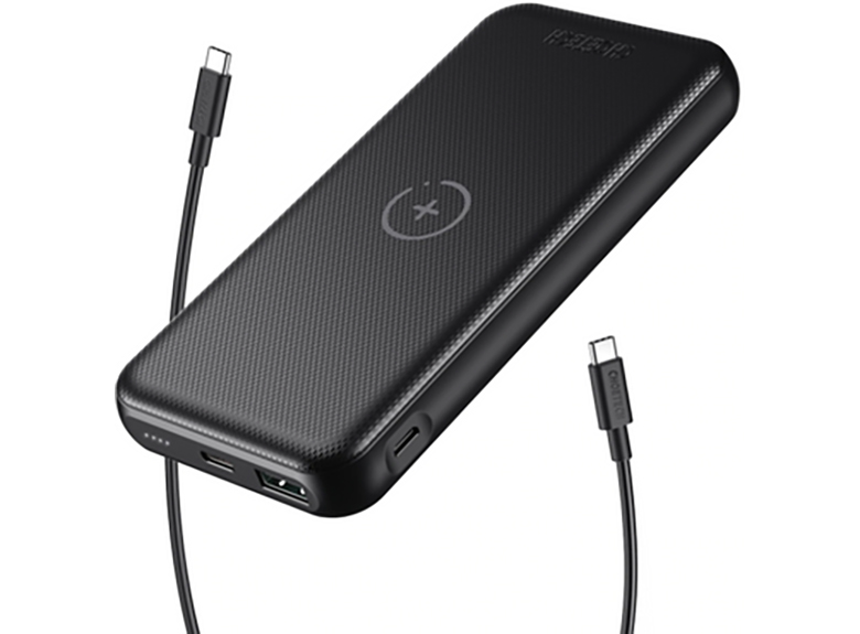 Choetech 10000mAh Magnetic Wireless Charger Power Bank with Phone Holder (B651)
