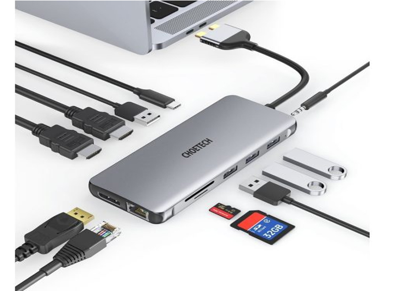 Choetech 12-in-1 USB-C Multiport Adapter (HUB-M25)