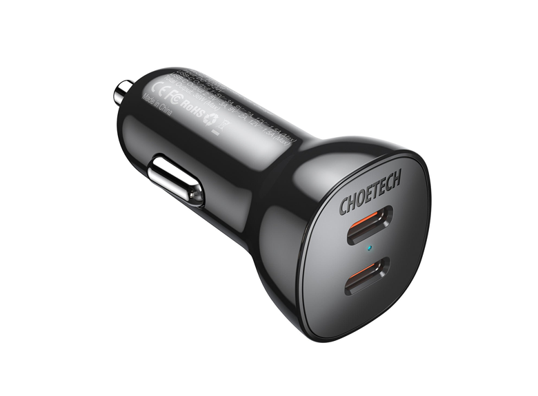 Choetech Car Charger 36W Dual USB Type-C (TC0008)