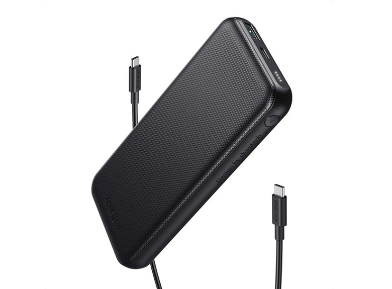 Choetech Power Bank 10,000mAh 18W with 0.5m AC cable (B627)