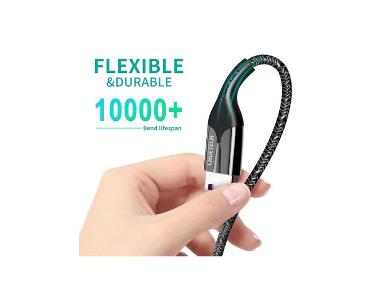 Choetech 5A USB-A to USB-C Cable (1.2m) (AC0013)