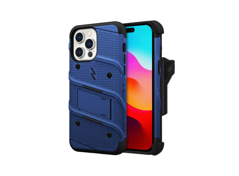 ZIZO BOLT Bundle iPhone 15 Pro Max Case with Tempered Glass