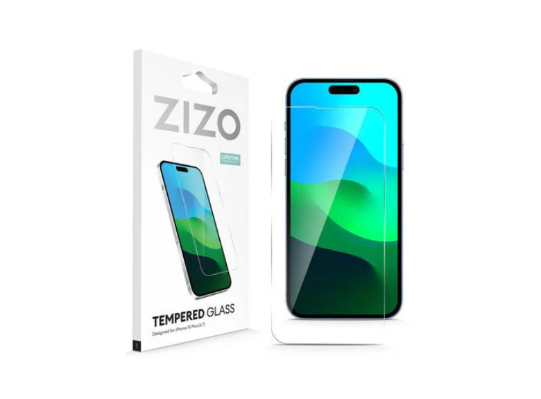 ZIZO TEMPERED GLASS Screen Protector for  iPhone 15 Plus - Clear
