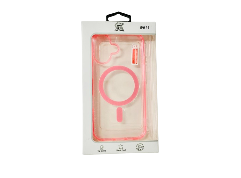 Gator Premium Case iPhone 16 Pink (IP16-ACR-CLR-ACC-MAG-PIN)