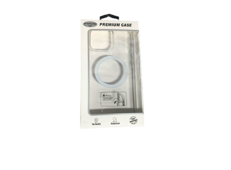 Gator Premium Case iPhone 16 Pro Max White (IP16PM-ACR-CLR-ACCG-MAG-WHI)