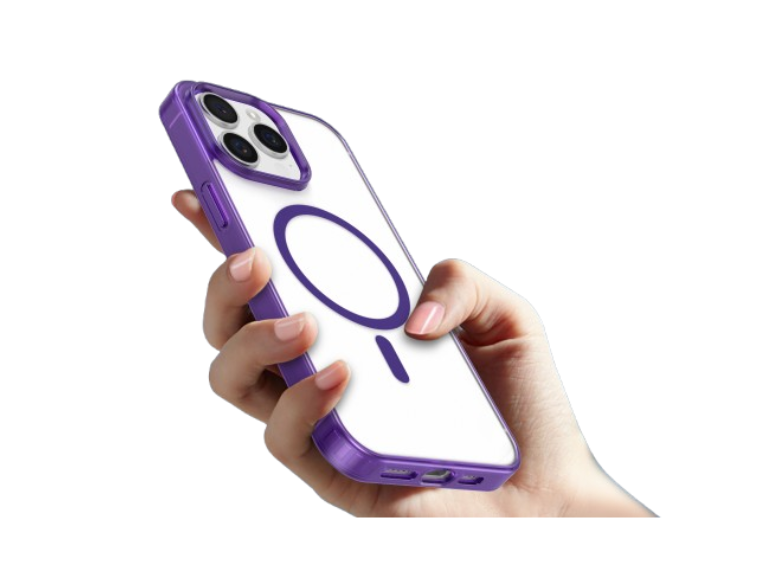 Gator Premium Case iPhone 15 Pro Max Purple (IP15PM-ACR-CLR-ACC-MAG-PUR)
